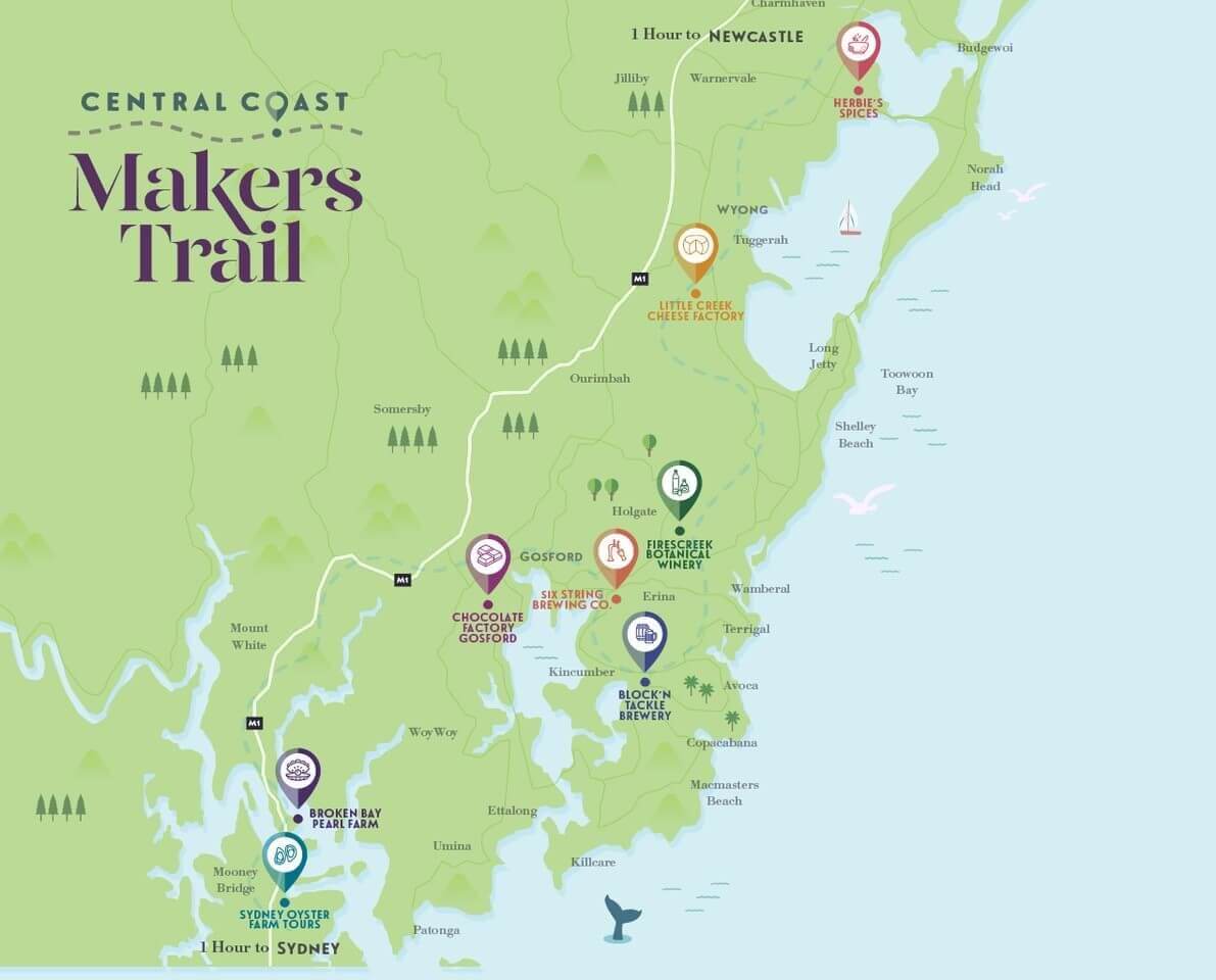 Central Coast Makers Trail Things to do Love Central Coast